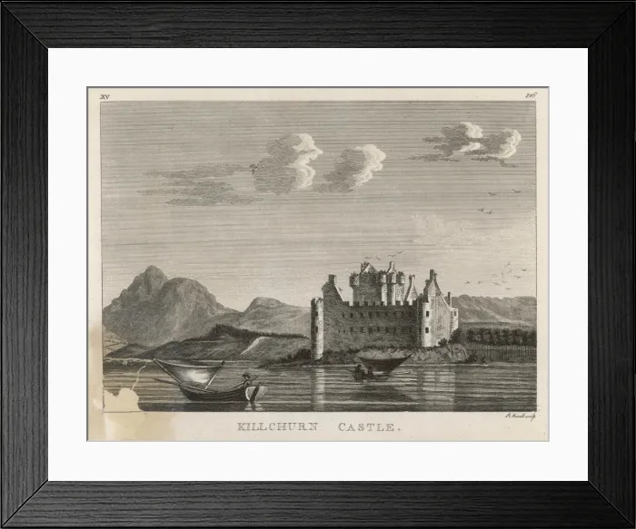 Framed Print : Kilchurn Castle / Scotland Framed Print : Kilchurn Castle / Scotland