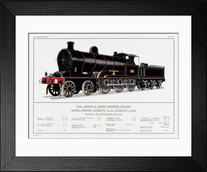Framed Print : London and Nw Loco Framed Print : London and Nw Loco
