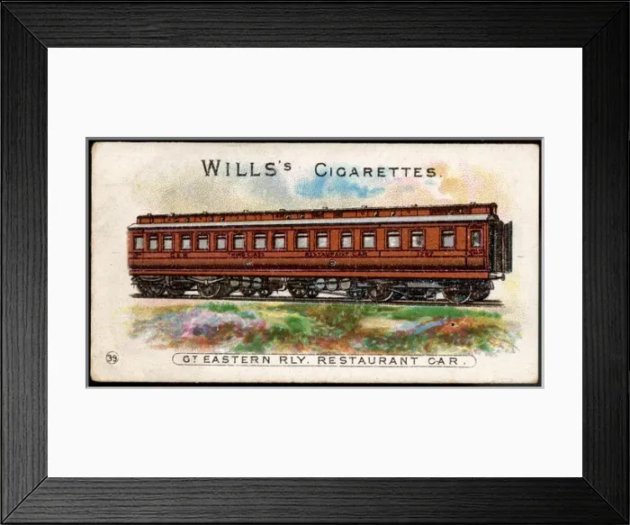Framed Print : Midland Rly Pullman Cch Framed Print : Midland Rly Pullman Cch
