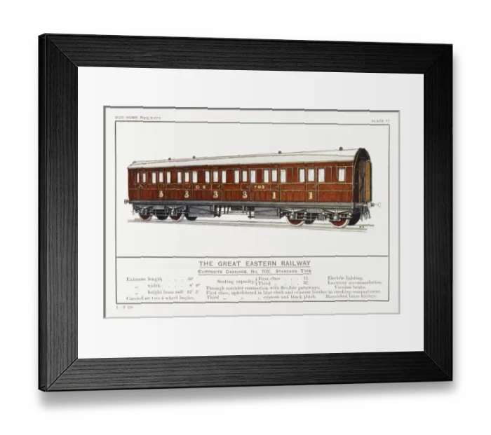 Framed Print : Gt Eastern Composite Framed Print : Gt Eastern Composite