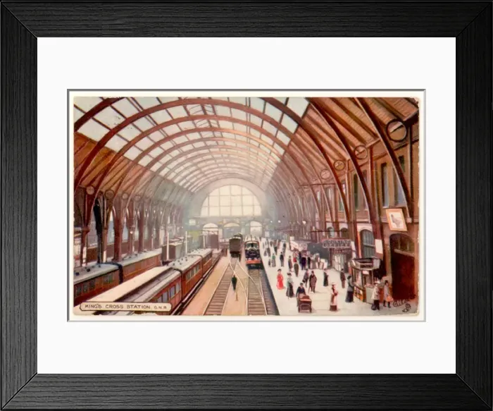 Framed Print : London Kings Cross Framed Print : London Kings Cross