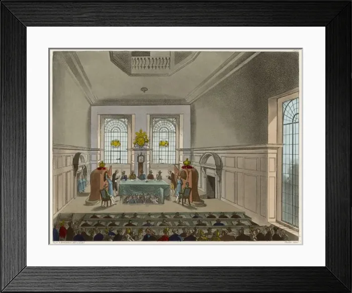 Framed Print : Lottery Drawing / Pugin Framed Print : Lottery Drawing / Pugin