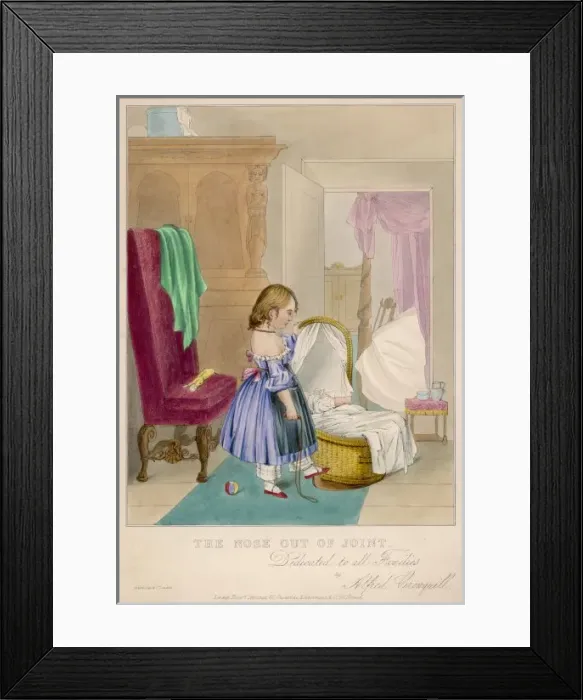 Framed Print : New Baby / Nose Joint 19C Framed Print : New Baby / Nose Joint 19C