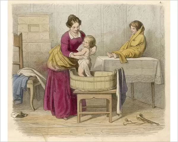 Bathing Child 1852