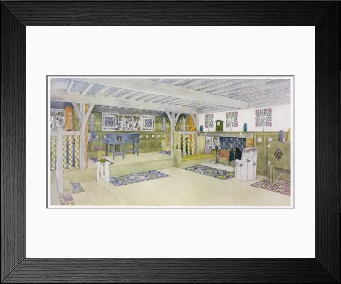 Framed Print : Music Room 1902 Framed Print : Music Room 1902
