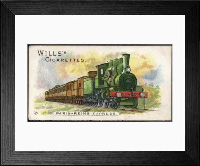 Framed Print : Paris - Reims Express Framed Print : Paris - Reims Express