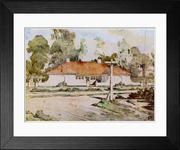 Framed Print : Bungalow at Halstead Framed Print : Bungalow at Halstead