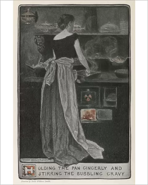 Woman Cooking 1903