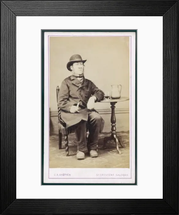 Framed Print : Male Type / Country C1870 Framed Print : Male Type / Country C1870