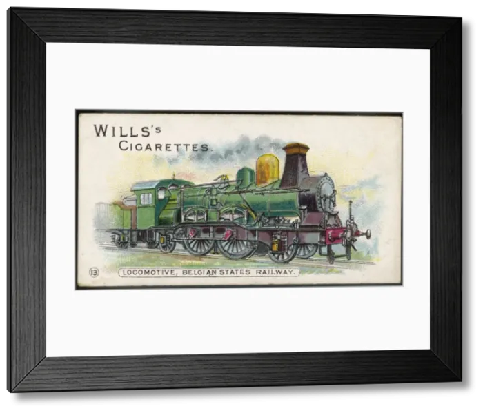 Framed Print : Belgian Locomotive Framed Print : Belgian Locomotive
