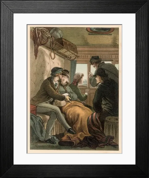 Framed Print : Spanish Passengers Framed Print : Spanish Passengers