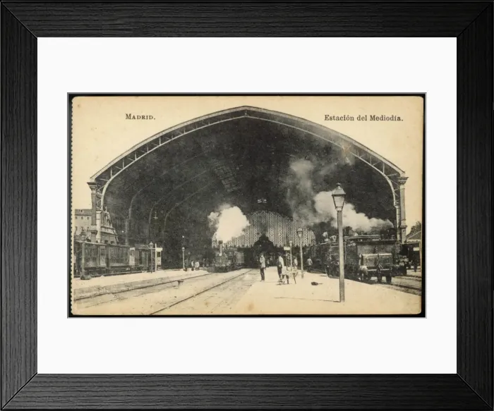 Framed Print : Madrid Station Framed Print : Madrid Station