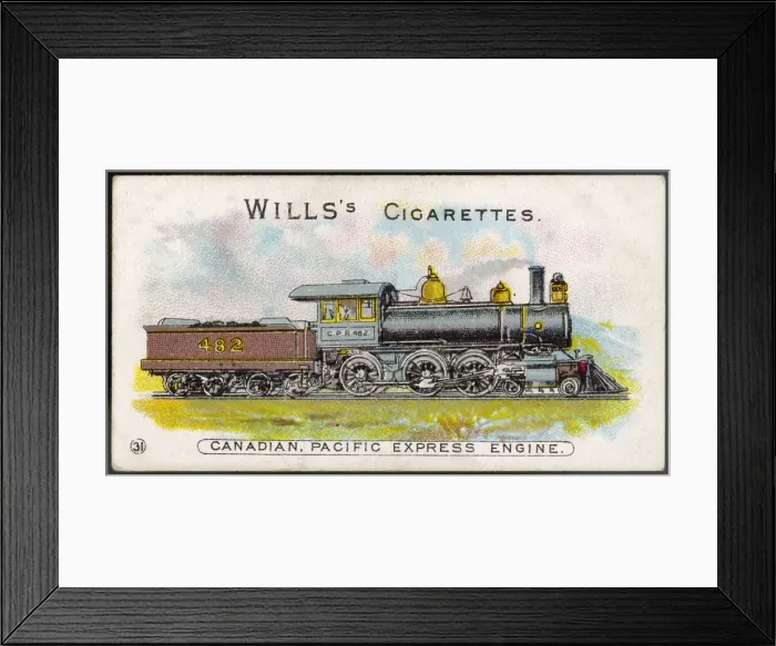 Framed Print : Canadian Cpr Loco Framed Print : Canadian Cpr Loco