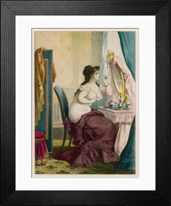 Framed Print : First Grey Hair 1879 Framed Print : First Grey Hair 1879