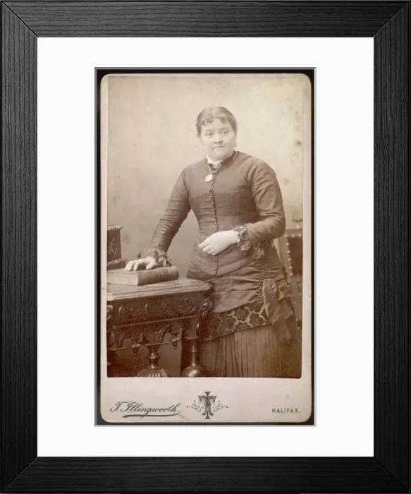 Framed Print : Female Type / Halifax 1870 Framed Print : Female Type / Halifax 1870