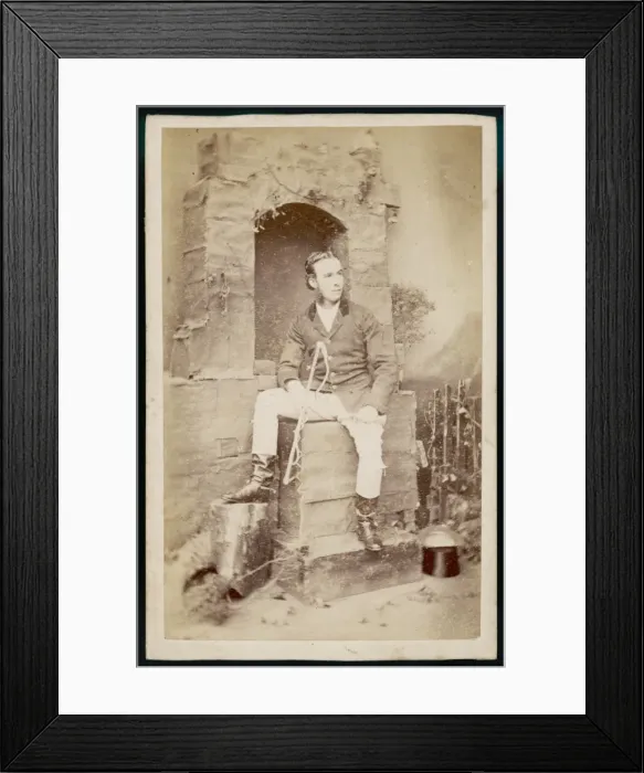 Framed Print : Riding Dress / Photo 1860S Framed Print : Riding Dress / Photo 1860S