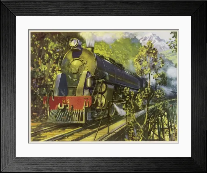 Framed Print : Wellington Auckland Xprs Framed Print : Wellington Auckland Xprs