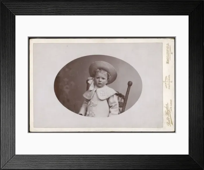 Framed Print : Photo / Boy in Sailor Hat Framed Print : Photo / Boy in Sailor Hat
