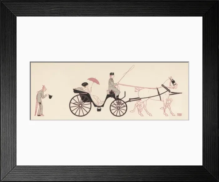 Framed Print : Driving Past a Beggar Framed Print : Driving Past a Beggar