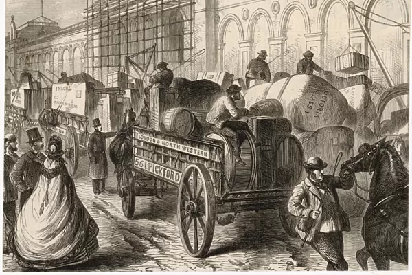 Pickfords Dray 1862