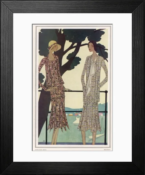 Framed Print : Molyneux Dresses 1930