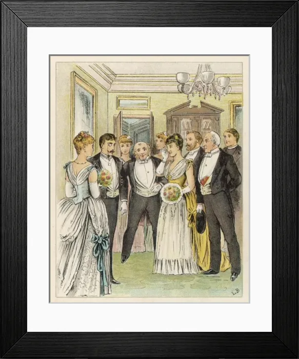 Framed Print : Engagement Announced Framed Print : Engagement Announced
