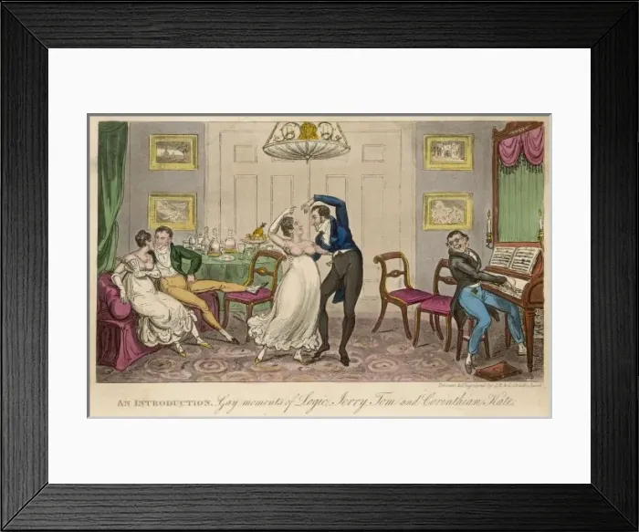 Framed Print : Egan / Life in London / 1821 Framed Print : Egan / Life in London / 1821