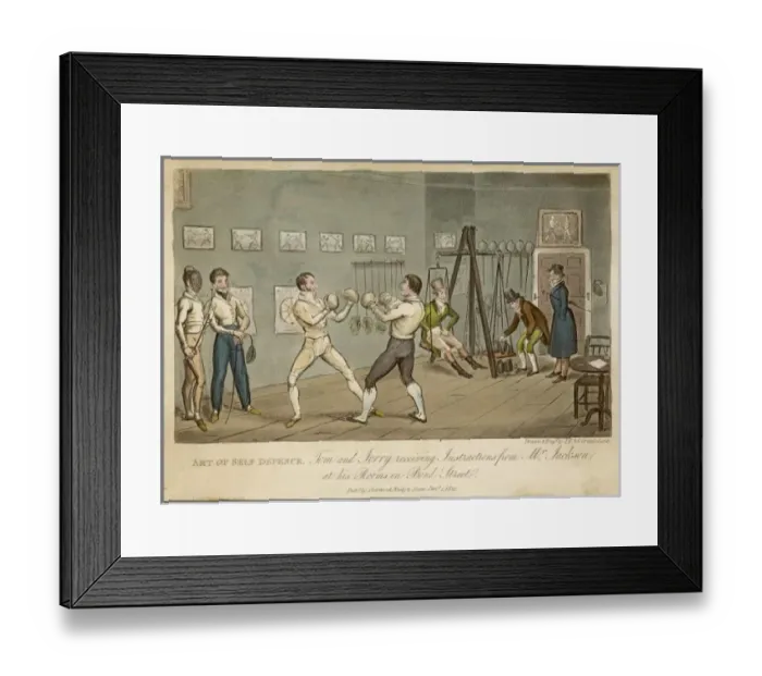 Framed Print : Egan / Life in London / 1821 Framed Print : Egan / Life in London / 1821