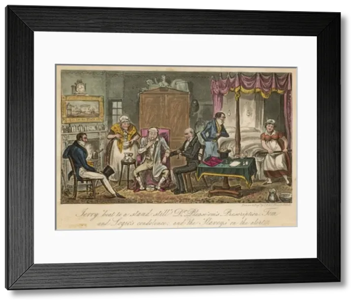 Framed Print : Egan / Life in London / 1820 Framed Print : Egan / Life in London / 1820