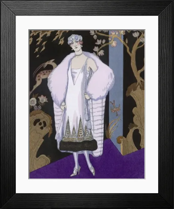 Framed Print : Imperia / Dress by Worth Framed Print : Imperia / Dress by Worth