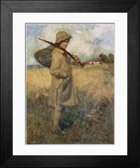 Framed Print : Deserted Village / G-Smith Framed Print : Deserted Village / G-Smith