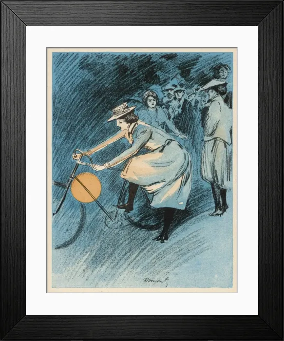 Framed Print : A Cycle Lantern Ride Framed Print : A Cycle Lantern Ride