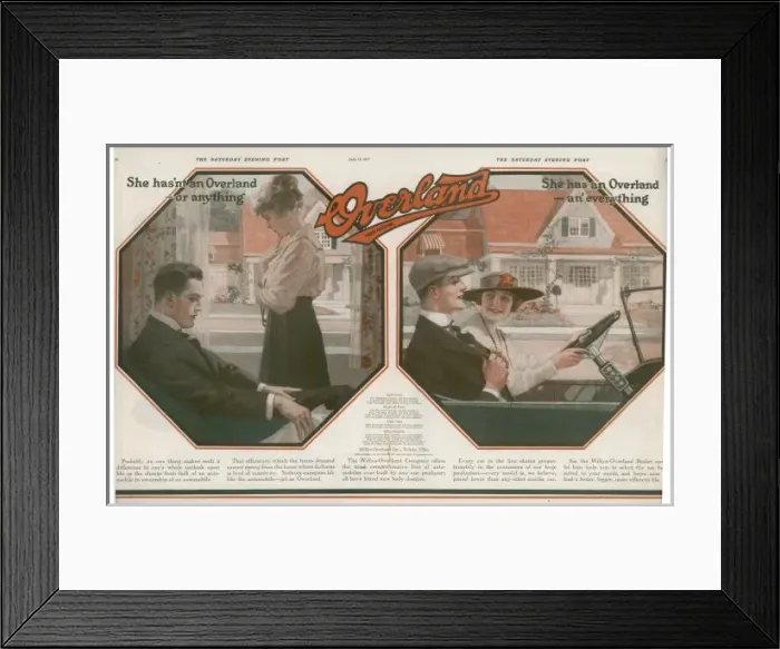 Framed Print : She has an Overland Framed Print : She has an Overland