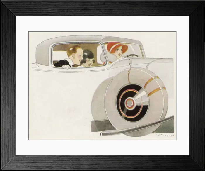 Framed Print : Mama at the Wheel Framed Print : Mama at the Wheel