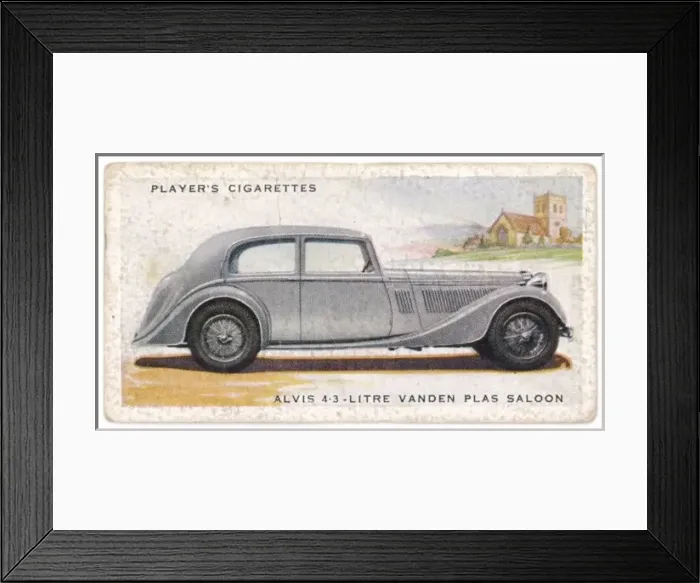 Framed Print : ALVIS 4. 3 LITRE 1936 Framed Print : ALVIS 4. 3 LITRE 1936
