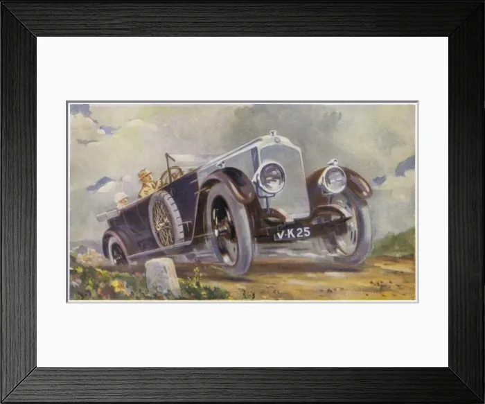 Framed Print : Vauxhall-Kington 25 1921 Framed Print : Vauxhall-Kington 25 1921