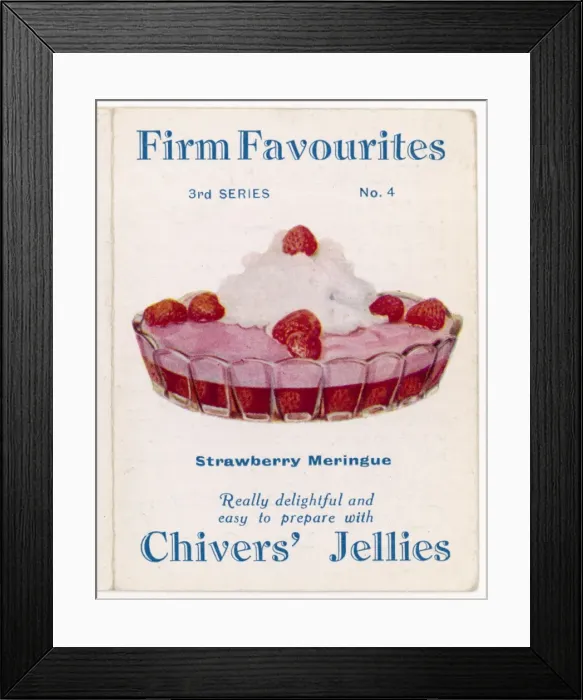 Framed Print : Strawberry Meringue Framed Print : Strawberry Meringue