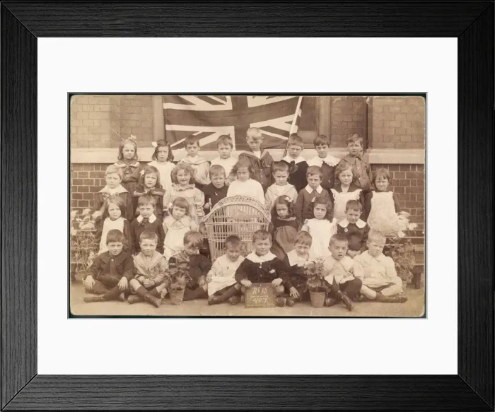 Framed Print : Class Photo / Union Jack Framed Print : Class Photo / Union Jack
