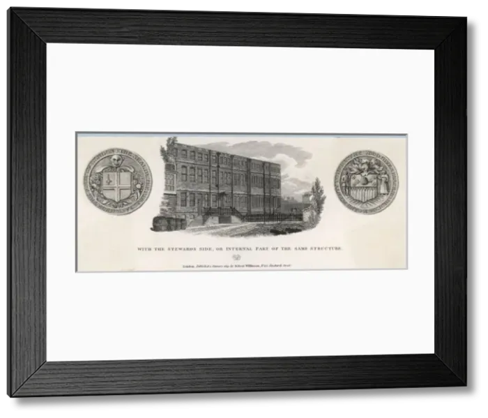Framed Print : Bishopsgate Workhouse Framed Print : Bishopsgate Workhouse