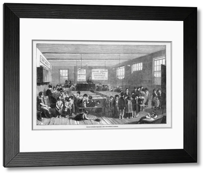 Framed Print : Ragged School 1853 Framed Print : Ragged School 1853