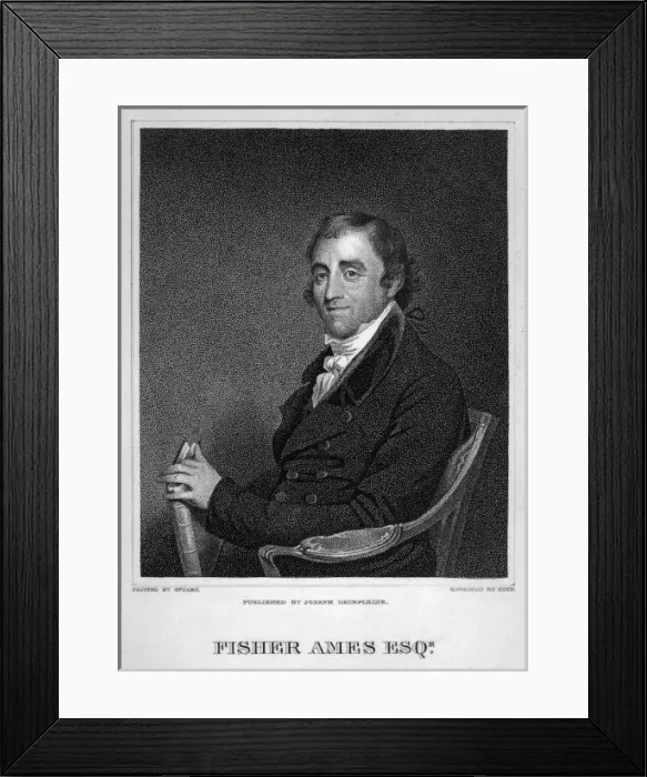 Framed Print : FISHER AMES (1758-1808) Framed Print : FISHER AMES (1758-1808)