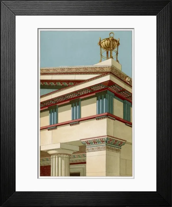 Framed Print : Doric Temple Framed Print : Doric Temple