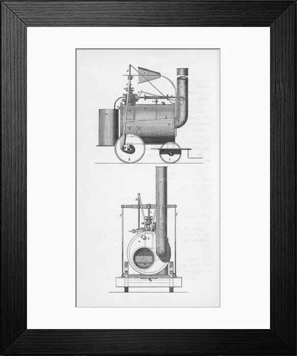 Framed Print : Trevithicks Steam Car Framed Print : Trevithicks Steam Car