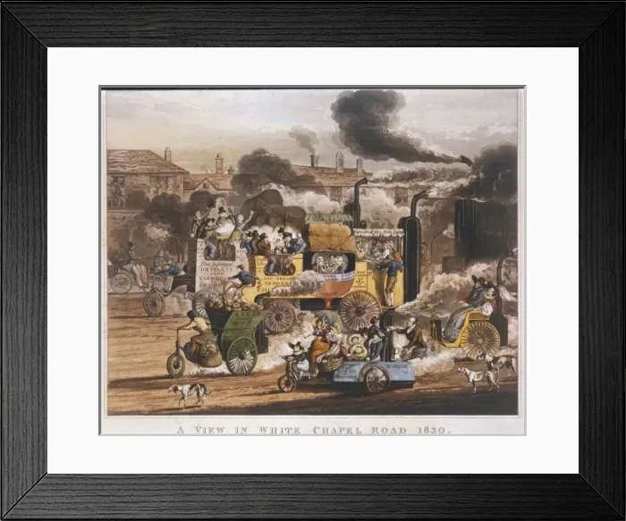 Framed Print : Steam Carriages Galore Framed Print : Steam Carriages Galore