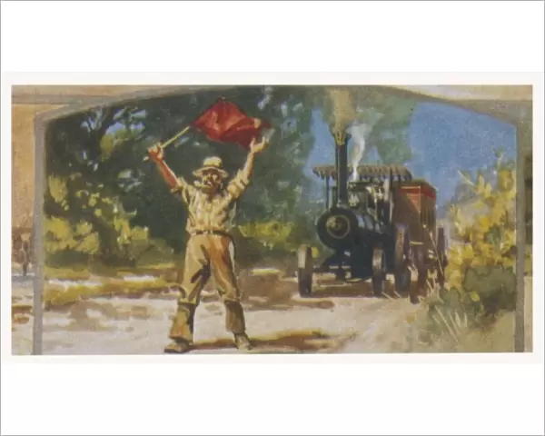 Steam and Red Flag 1865