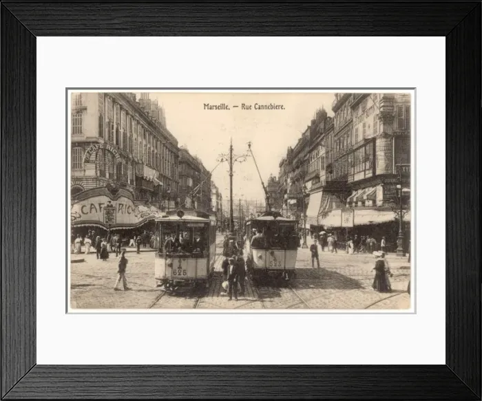 Framed Print : Tram at Marseille Framed Print : Tram at Marseille