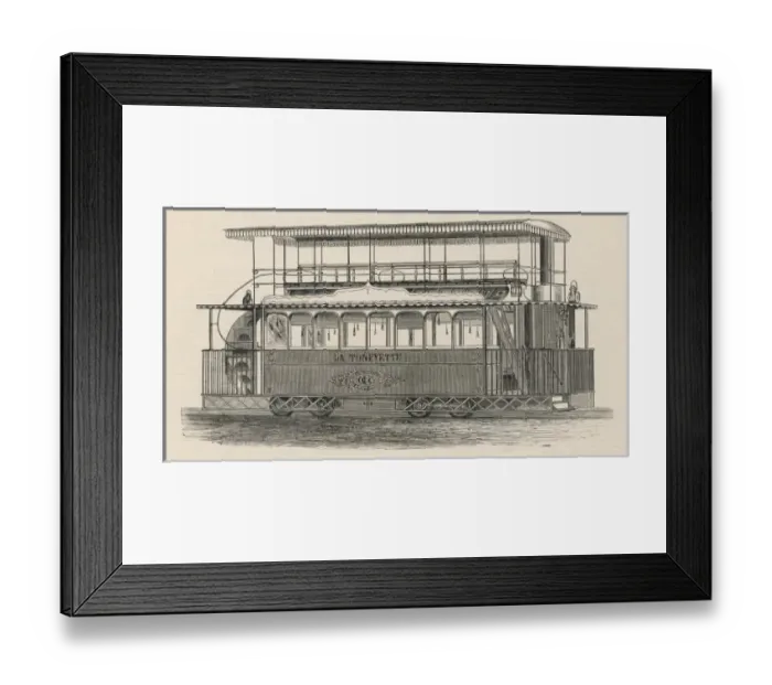 Framed Print : Apseys Steam Tram Framed Print : Apseys Steam Tram