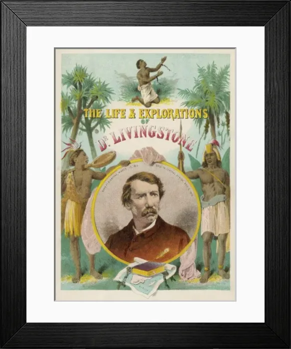 Framed Print : Livingstone / Title Page Framed Print : Livingstone / Title Page