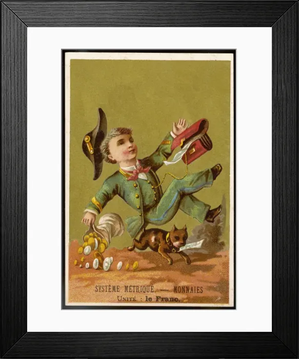 Framed Print : Metric Series - Money Framed Print : Metric Series - Money
