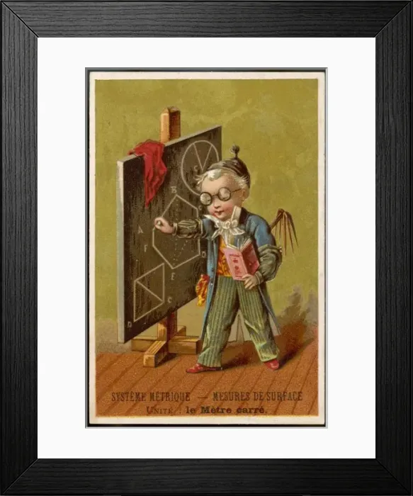 Framed Print : Metric Series - Surface Framed Print : Metric Series - Surface